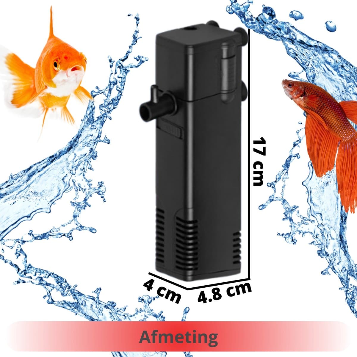 Aquariumfilter 600L/H 70L-150L – Aquarium filter pomp – Zuurstofpomp thumbnail 6