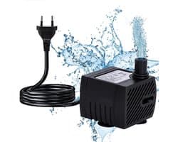 Allecto - Mini-waterpomp - Aquarium - Ultrastil - Zwart - Dompelpomp - 200 l/u - Geschikt voor kleine aquaria - Model ML-xpump