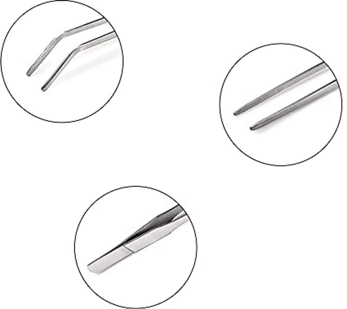 Aquarium Accessoires Set - RVS Aquascaping Gereedschap - 3-delig thumbnail 4