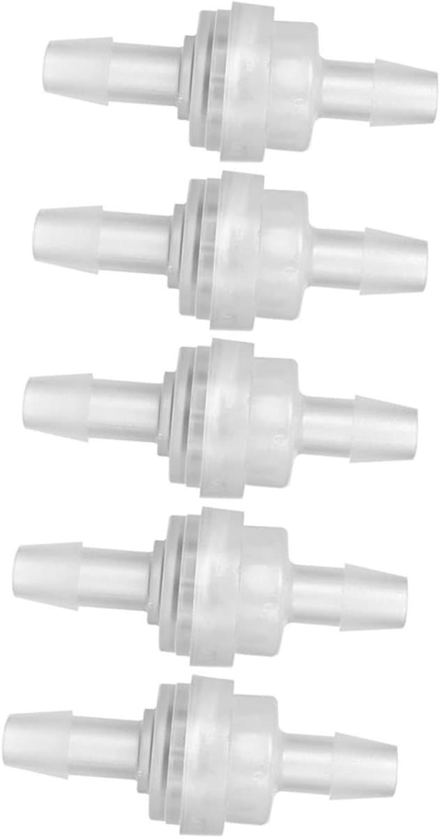 Plastic terugslagkleppen voor waterbehandeling - 5 stuks - 6mm - waterfilter, aquariums, irrigatie thumbnail 5