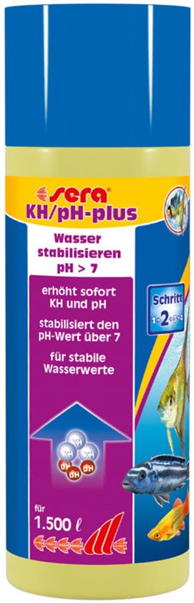 KH/pH-plus 250 ml - Sera Aquarium Waterbehandeling thumbnail 3