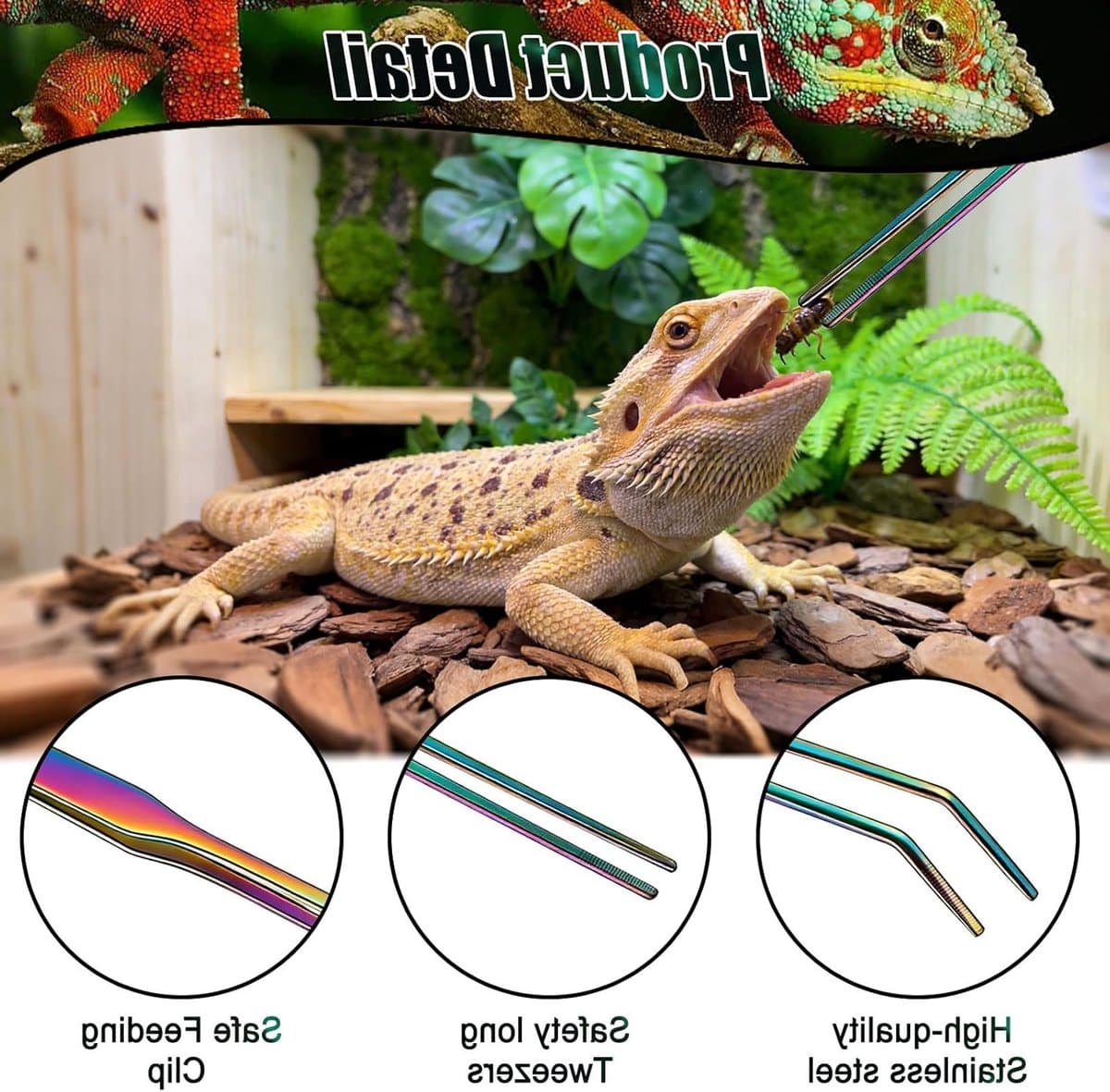 Kleurige Aquarium Tangen voor Precisie en Onderhoud - Ideaal voor Planten en Decoratie