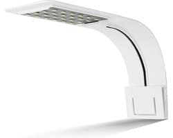 Aquarium LED Lamp – 220MM – Wit Licht – Zorgt Voor Krachtige Verlichting – Geschikt Alle Soorten Aquariums - Zwart