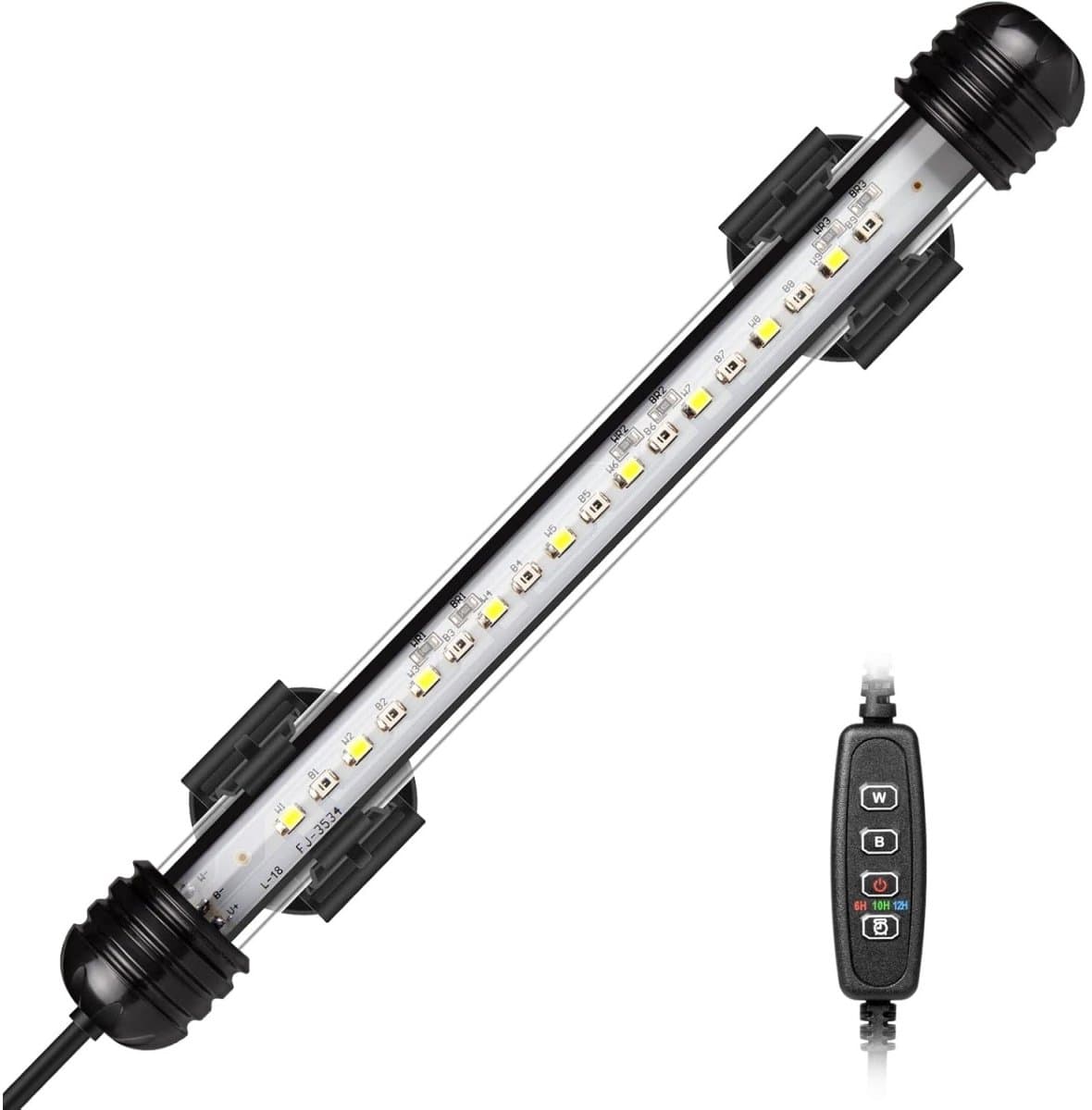 EXCITAT LED lamp - Aquariumlamp - Onderdompelbaar - Met timer - Geschikt voor aquaria, aquaria, reservoirs, huisdierkooien en reptielenkooien