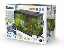 Superfish start 70 tropical kit - 58 x 28 x 45 cm - 70 L - Zwart