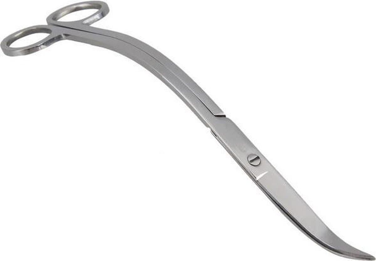 RVS Wave plantenschaar - voor Aquariumplanten en Aquascaping - lengte 30 cm