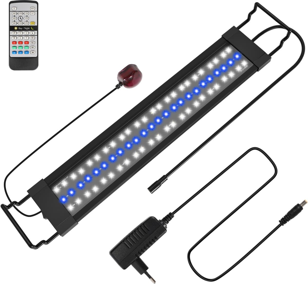 Aquarium lamp - LED Aquariumverlichting - Dimbaar - Timer - RGB- 50.5cm - Past bij 55 tot 80cm aquarium - Verschillende maten verkrijgbaar