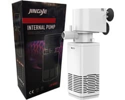 Aquarium Filter Pomp - WIT - Wasbaar Filter - 230V - 650L/h - Aquariumfilter voor Zuurstof en Filtratie