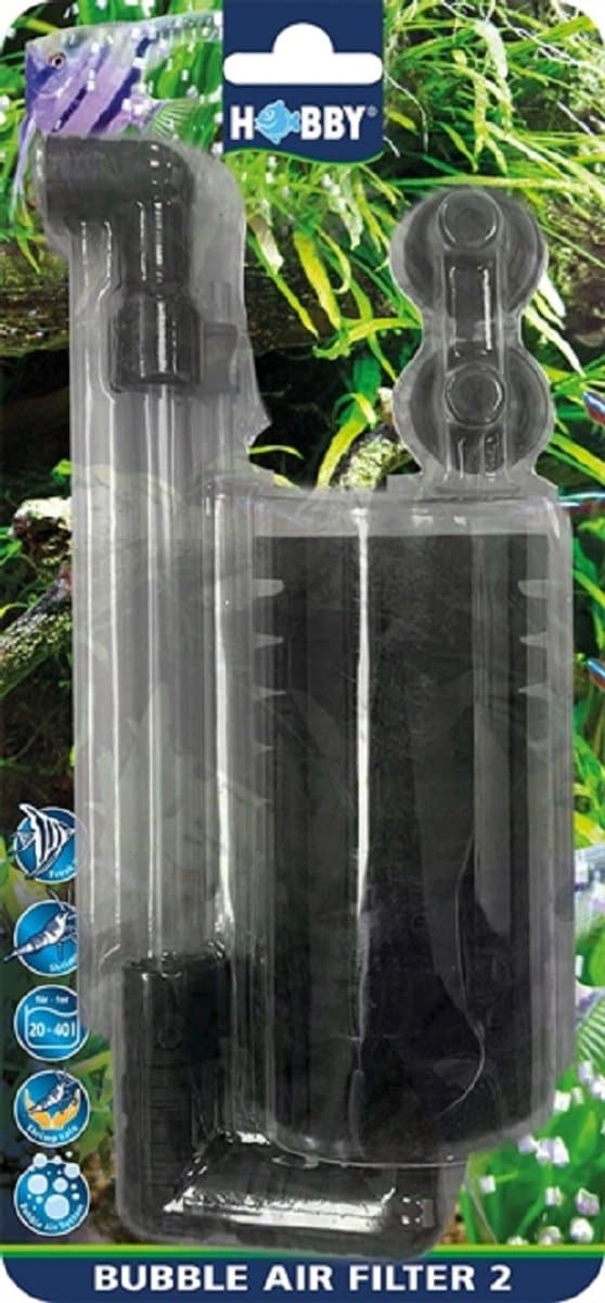 Hobby - Bubble Air Filter 2 - 20 tot 40 liter aquarium - afbeelding 1