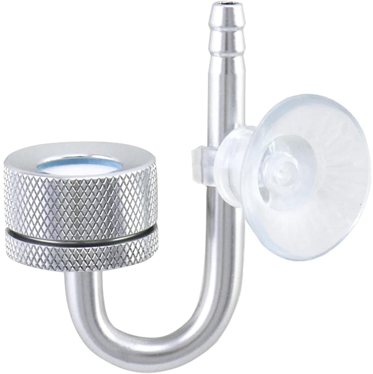 EXCITAT Aquariumverstuiver - CO2-diffuser - met zuignap en U-buis - Geschikt voor alle soorten aquaria