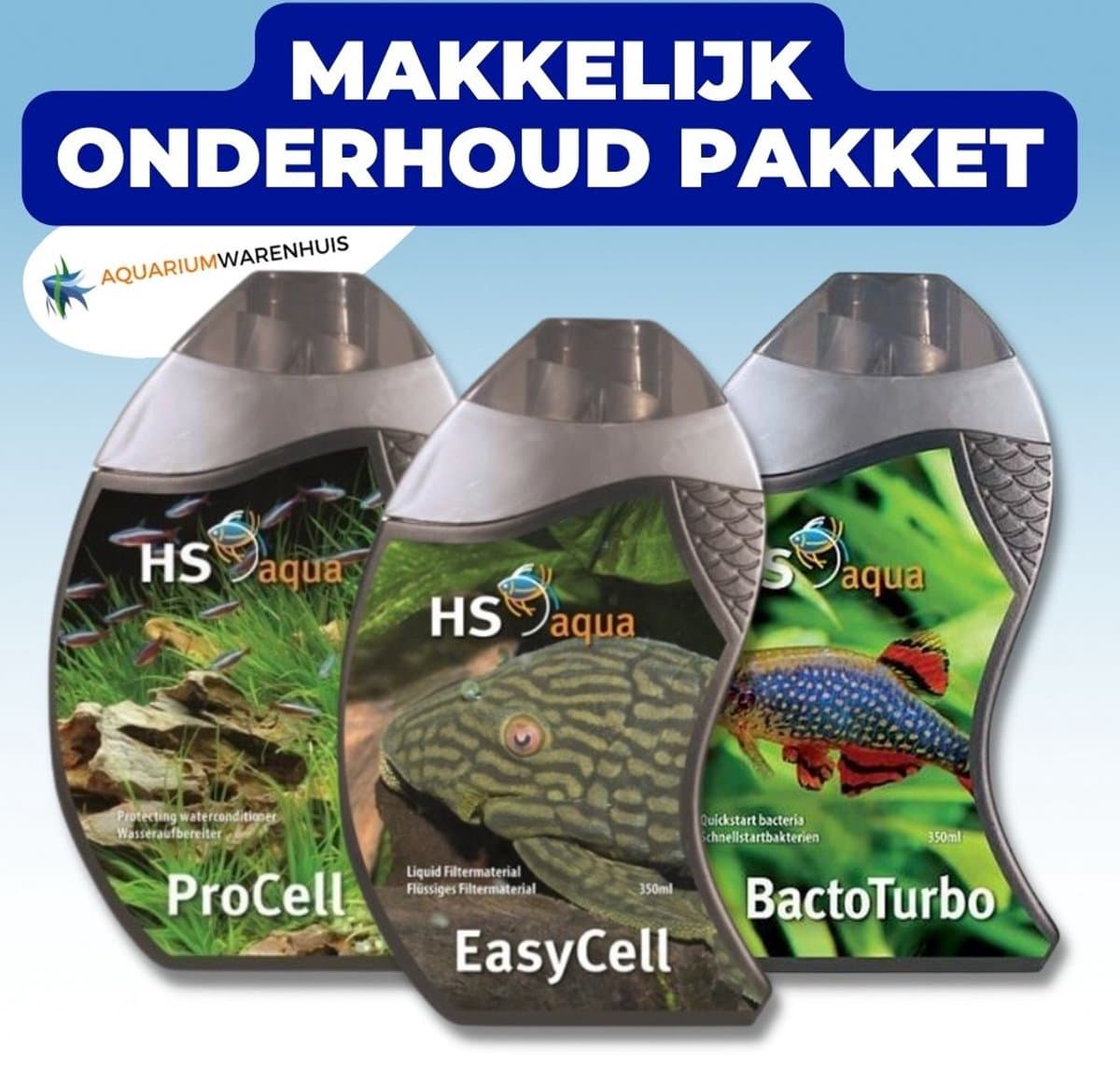Makkelijk Onderhoud Pakket voor aquaria