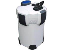 AquaOne Aquarium buitenfilter HW-303A 1400 l/u I Hoogwaardige filter voor aquaria tot 700 liter I Pomp met filtermedia voor zoetwater- en zeewateraquaria