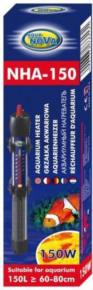 Aqua Nova - Aquarium verwarming - Heater - 150 Watt - Tot 150 liter