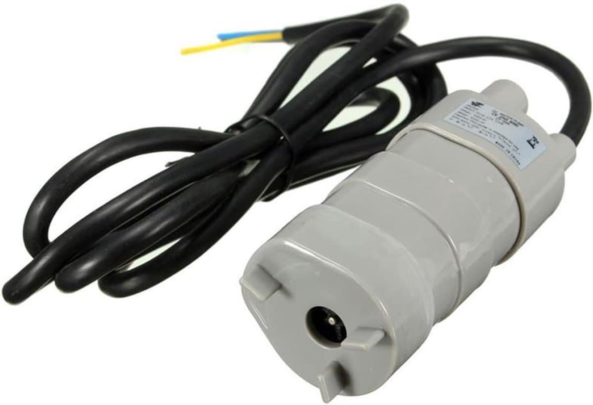 Dompelpomp 12volt - Dompelpomp Zwembad - Dompelpomp Vuil Water - 1000L/H - 5m Kop - Laag Geluidsniveau - voor Tuinirrigatie, Vijvers, Aquariums, enz