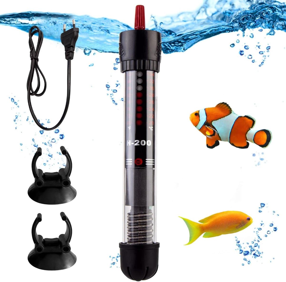 Instelbare Aquariumverwarming met Thermostaat voor Aquariums tot 60L - 50W