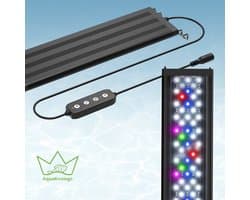 AquaKonings - Aquarium lamp - LED Aquariumverlichting - Dimbaar – Eenvoudig bedienen - Timer - 90 tot 105cm - Verschillende maten verkrijgbaar