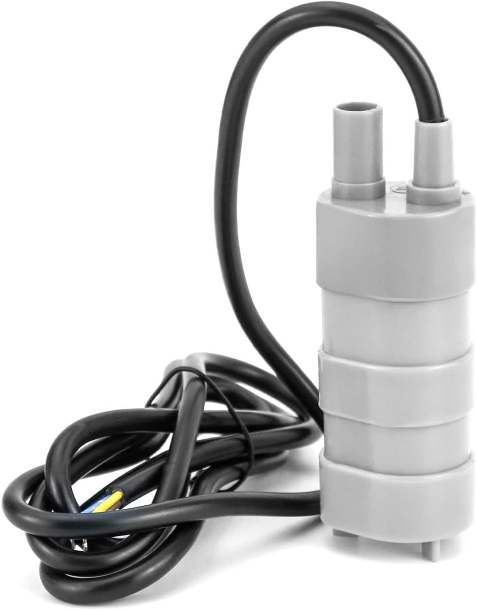 EXCITAT Dompelpomp - 12V Dompelpomp - Debiet 600 liter/uur - Maximale opvoerhoogte 5 meter - Miniatuur motorwaterpomp - Geschikt voor campers, vijvers, aquaria, fonteinen