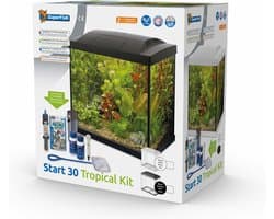 Superfish Aquarium Start 30 Tropical Kit Retro Led 27 l - Aquaria - Wit