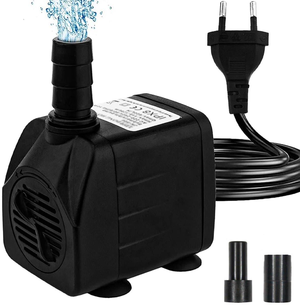 Ultrastille Mini-waterpomp 600 l/h voor Aquaria, Vijvers en Fonteinen