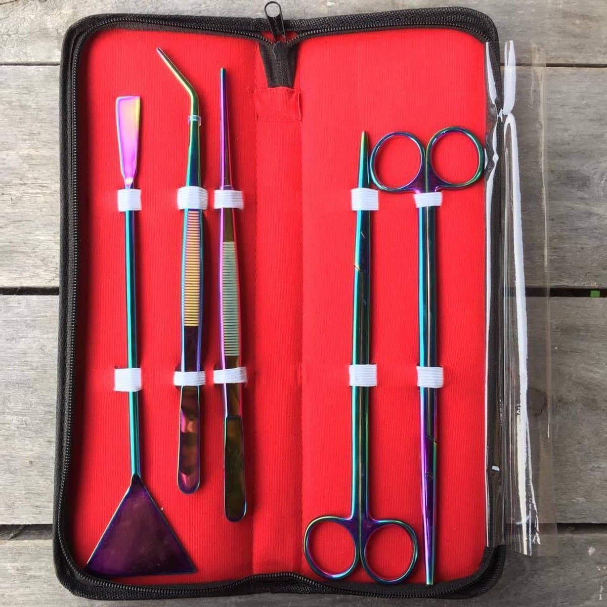 Titanium Aquarium Toolset 25 cm - voor planten en aquascaping - Aquarium Tools